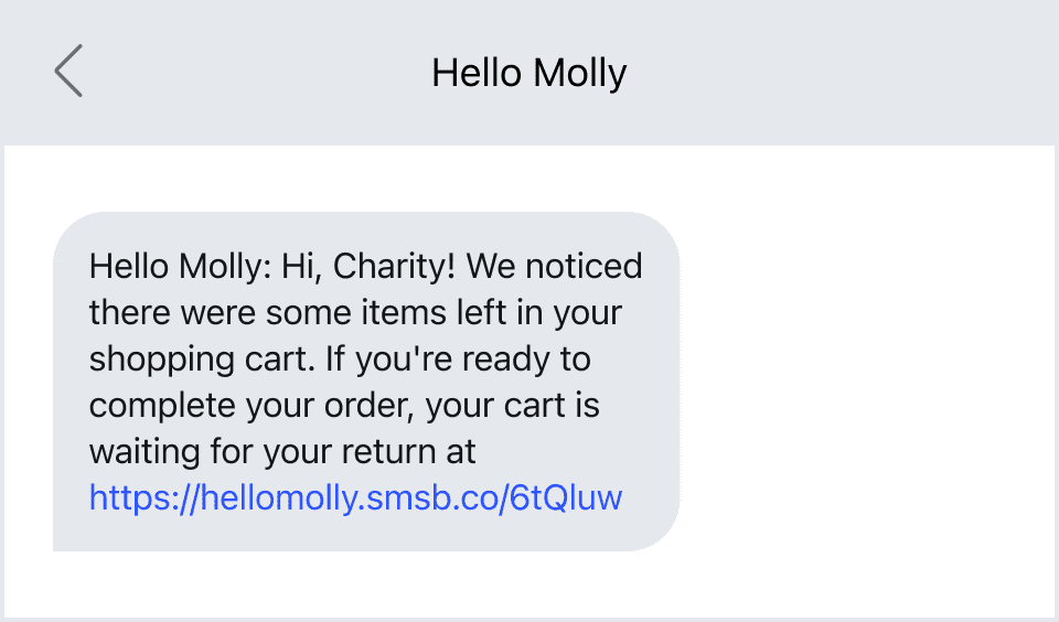 cart-abandonment-sms-example