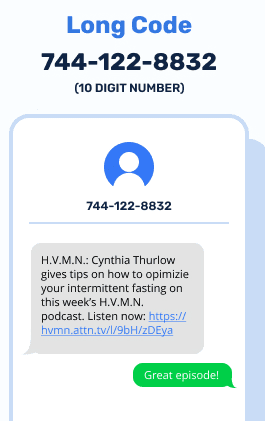 example-of-an-sms-long-code