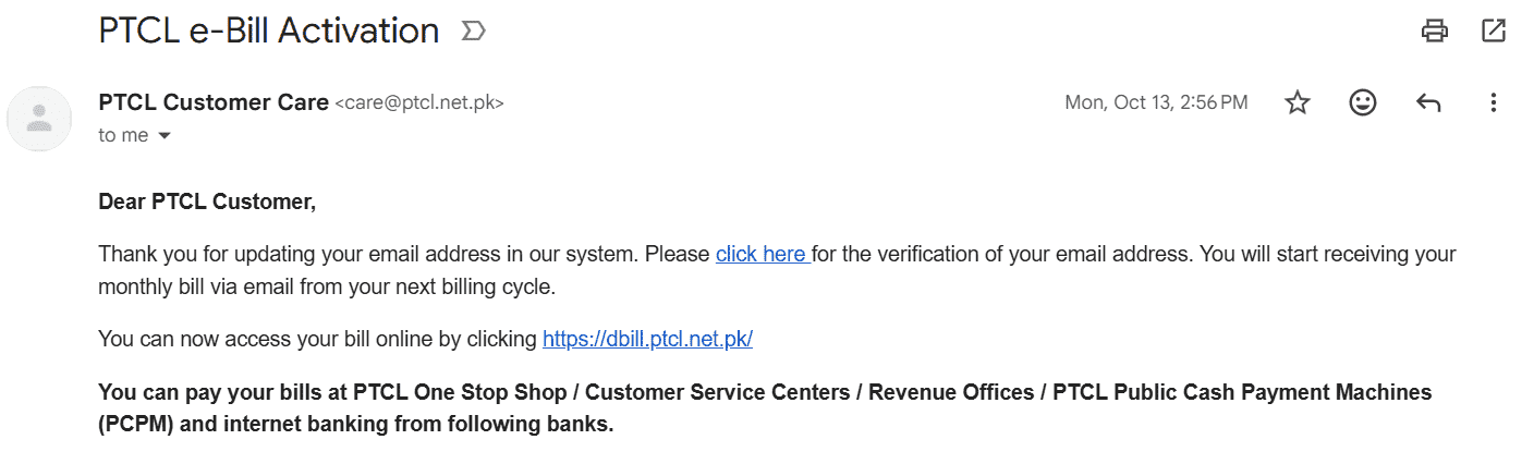 example of automated customer service email