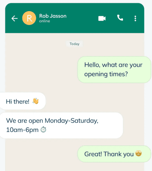 WhatsApp 自動化範例