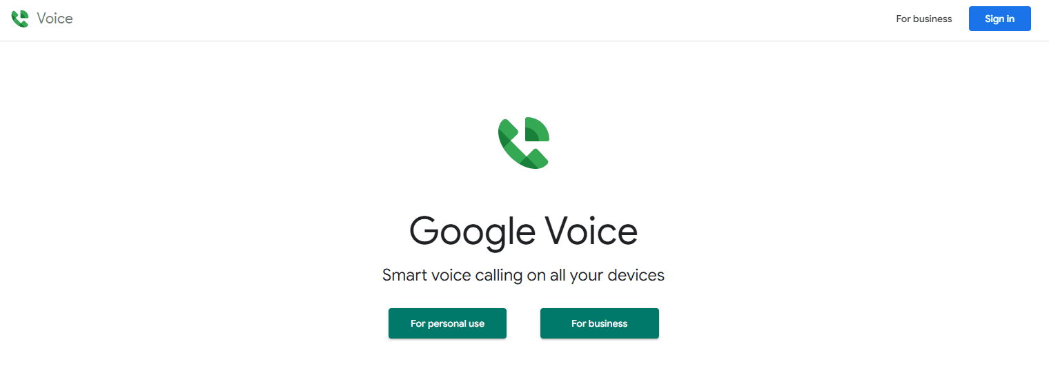 Google Voice 是最受歡迎的工具之一。