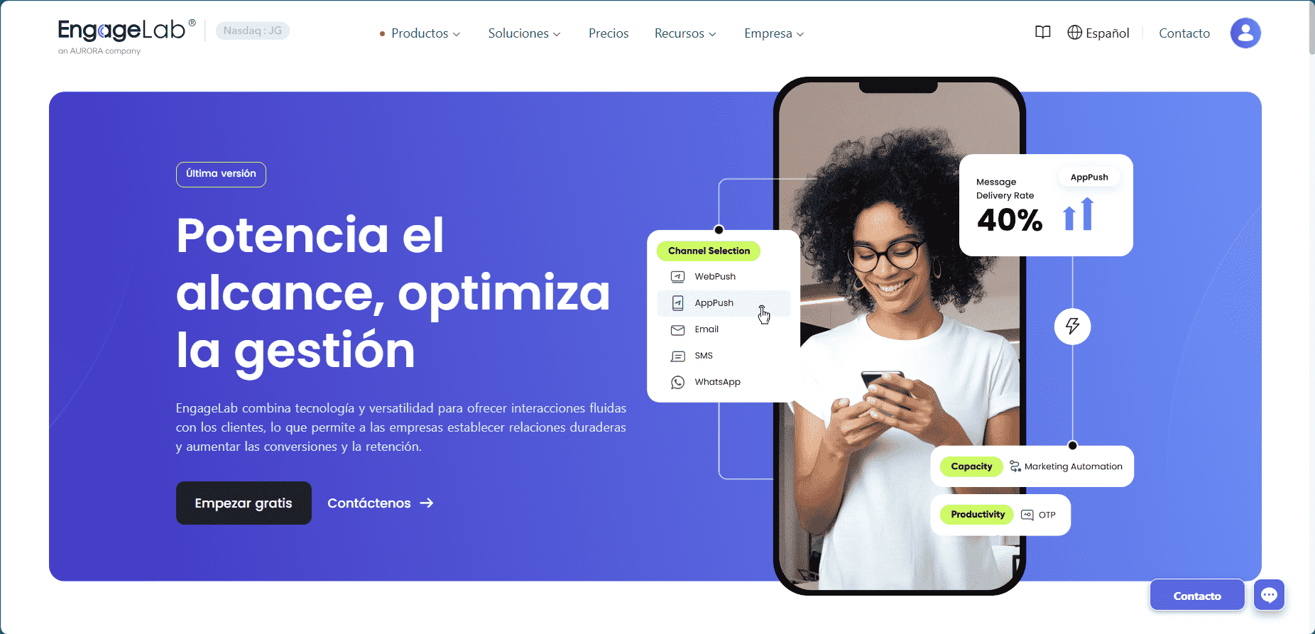enviar otp a número móvil en línea