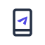 Icon Outline Blue Product App Push