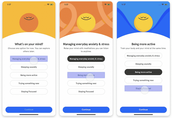 interactive onboarding