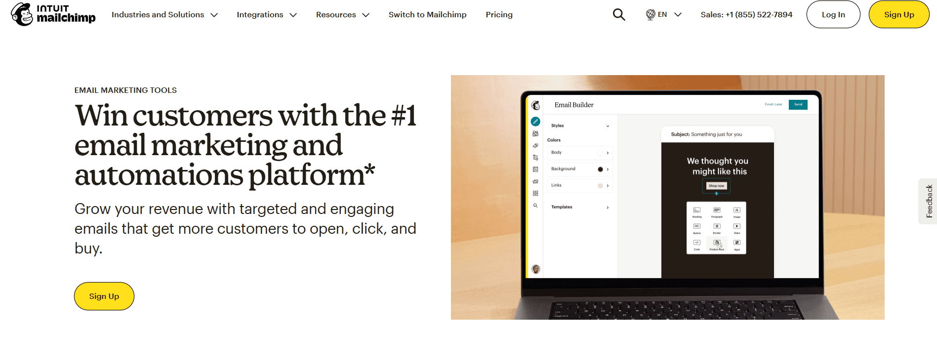 Mailchimp email marketing — campaigns and audience overview