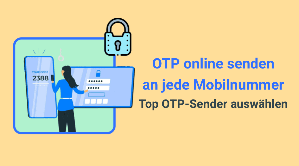 otp online an mobilnummer senden