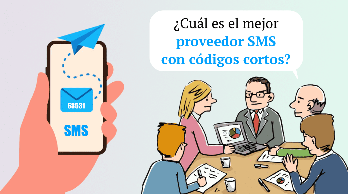 proveedor sms de códigos cortos