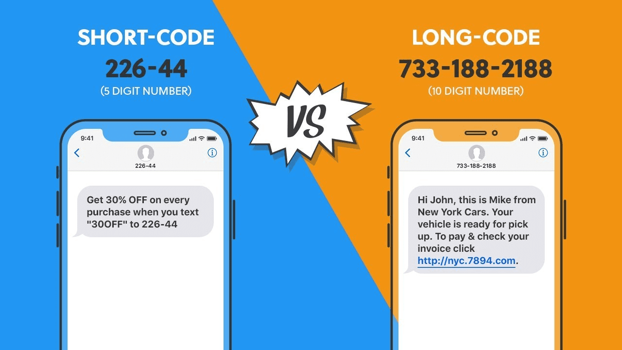 short-code-vs-long-code