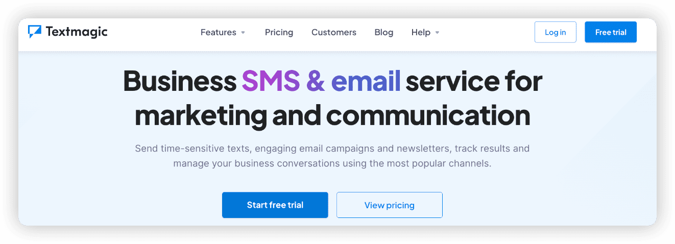 ผู้ให้บริการ SMS TextMagic