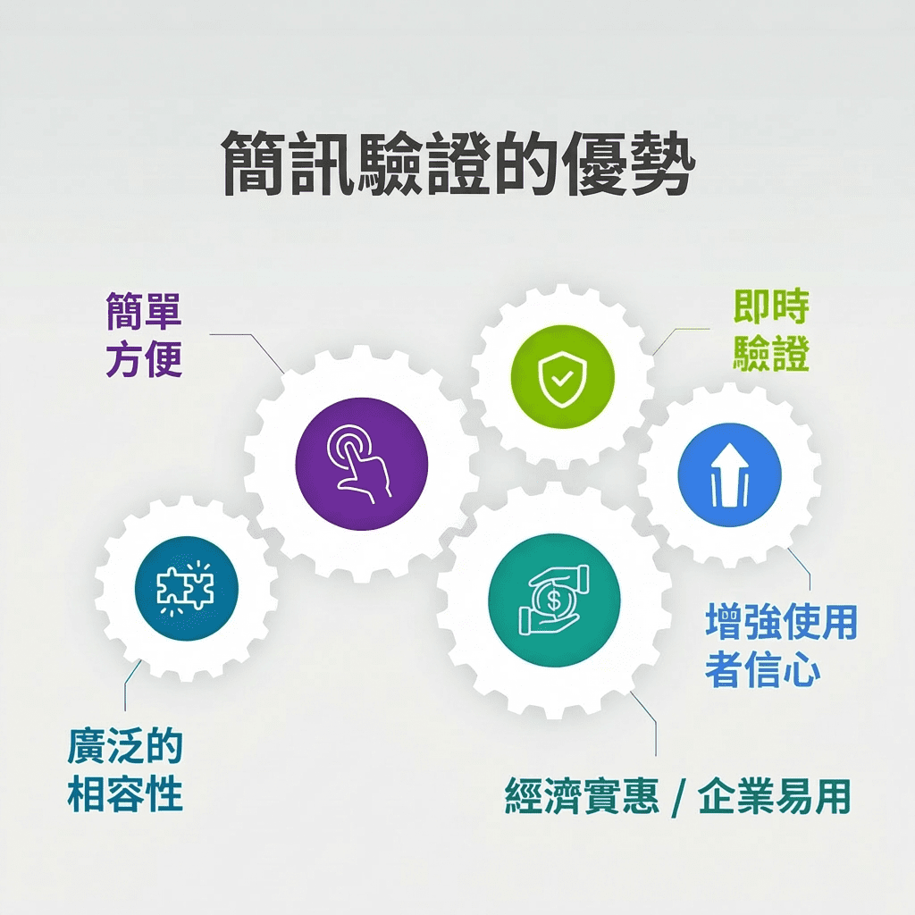 簡訊驗證優勢