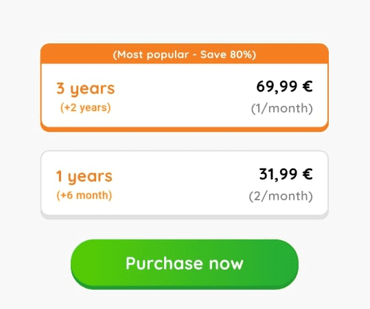 In this model, users pay a subscription to use your app