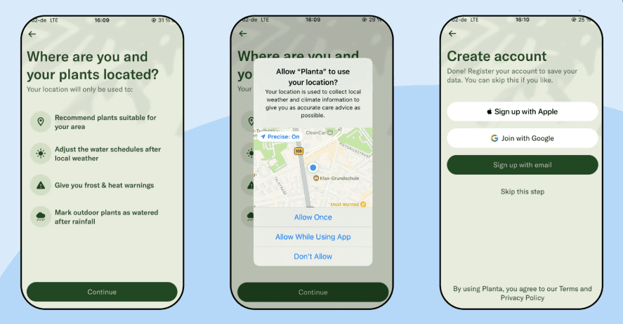 tutorial onboarding example