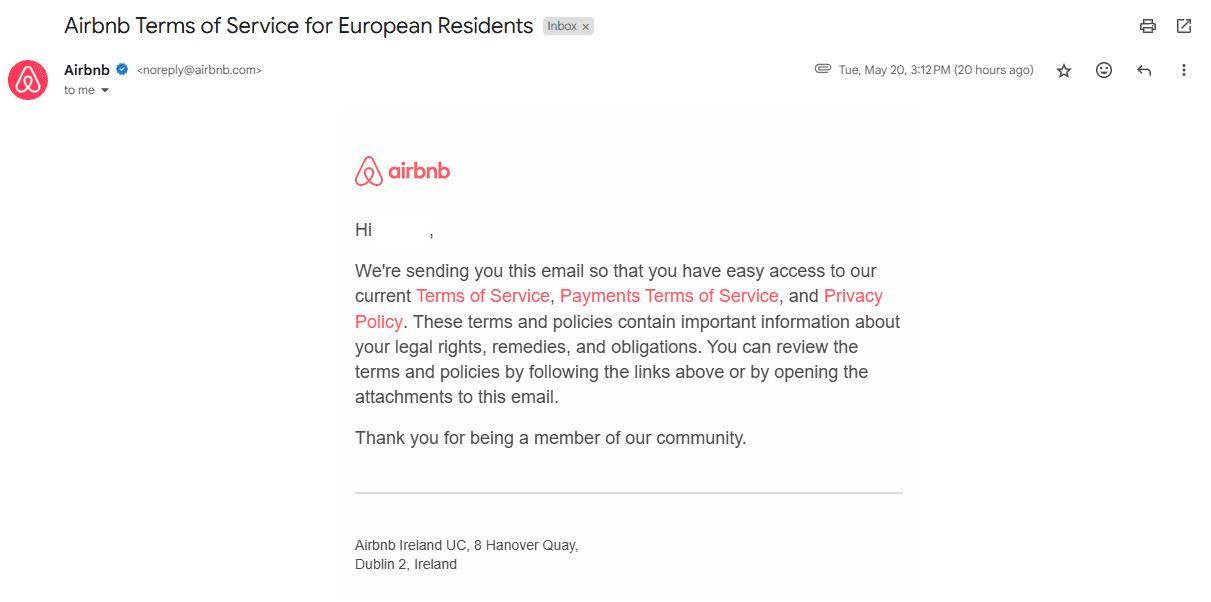 You can introduce users to your community guidelines in the welcome
  email